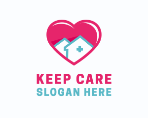 Heart Home Care logo design