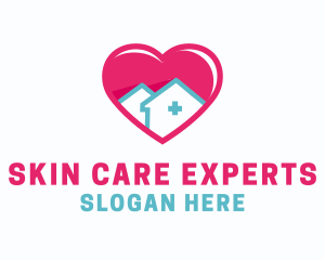 Heart Home Care logo design