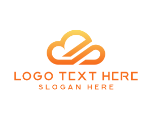 Server - Digital Cloud Tech logo design