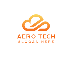 Digital Cloud Tech logo design