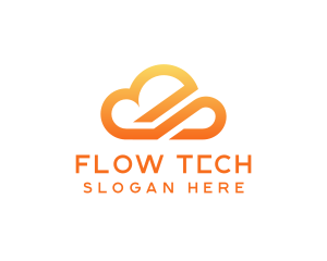 Digital Cloud Tech logo design