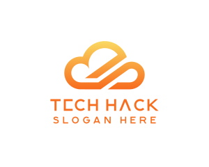 Digital Cloud Tech logo design