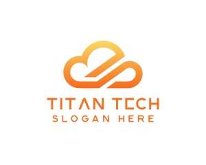 Digital Cloud Tech logo design