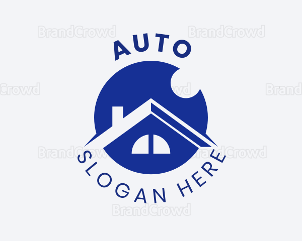 Cozy House Roof Logo