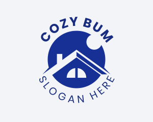 Cozy House Roof logo design