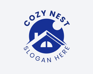 Cozy House Roof logo design
