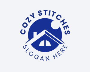 Cozy House Roof logo design