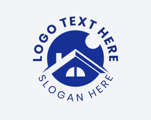 Cozy House Roof Logo