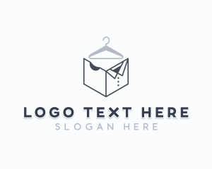 Clothes - Fashion Clothing Hanger logo design