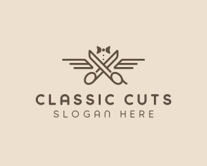 Barber Grooming Barbershop logo design