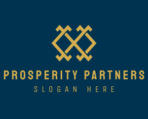 Wealth - Modern Elegant Letter X logo design