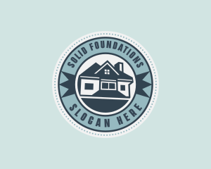 Construction Roof Property  Logo