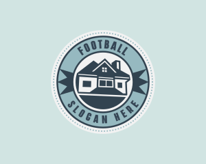 Emblem - Construction Roof Property logo design