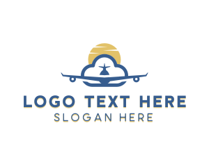 Logistics - Airplane Travel Aviation logo design