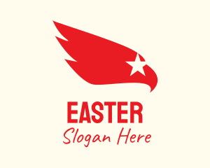 Wing - Eagle Star Eye logo design