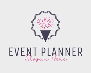 Event Party Planner Confetti logo design