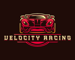 Race Car Automotive logo design