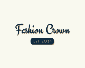 Retro Fashion Boutique logo design