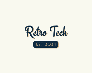 Retro Fashion Boutique logo design