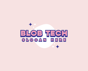 Bubbly Sweet Blob logo design