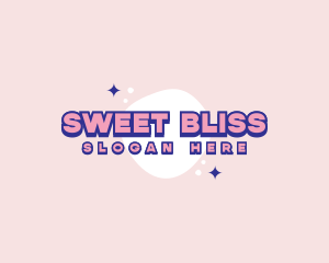 Bubbly Sweet Blob logo design