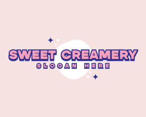 Bubbly Sweet Blob logo design