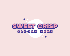 Bubbly Sweet Blob logo design