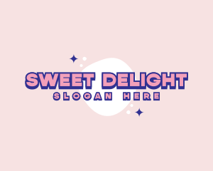 Bubbly Sweet Blob logo design