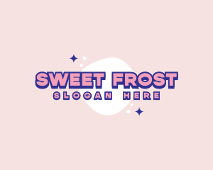 Bubbly Sweet Blob logo design