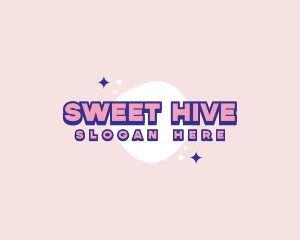 Bubbly Sweet Blob logo design