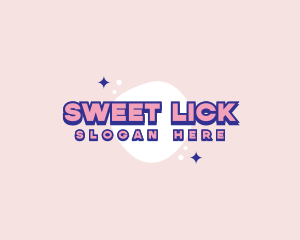 Bubbly Sweet Blob logo design