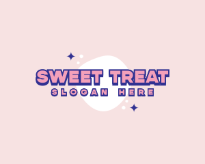 Bubbly Sweet Blob logo design