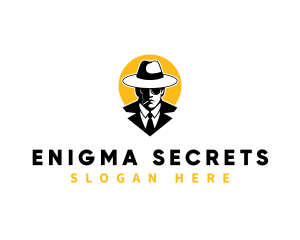 Mysterious Man Detective logo design