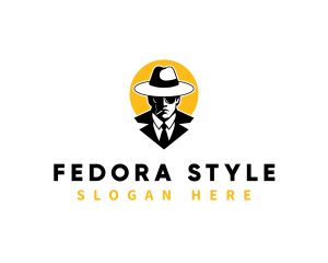 Mysterious Man Detective logo design