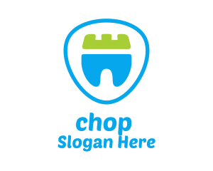 Dental Crown Tooth  Logo