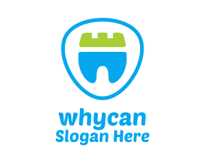 Dental Crown Tooth  Logo