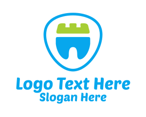 Dental Crown Tooth  Logo