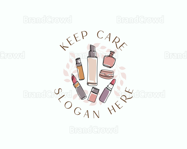 Cosmetics Makeup Salon Logo