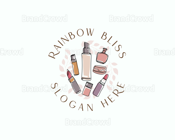 Cosmetics Makeup Salon Logo