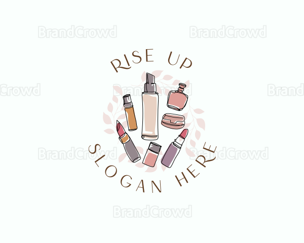 Cosmetics Makeup Salon Logo