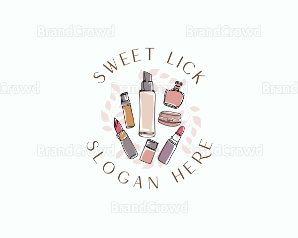 Cosmetics Makeup Salon Logo