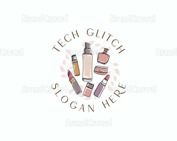 Cosmetics Makeup Salon Logo