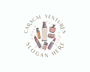 Cosmetics Makeup Salon Logo