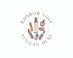 Cosmetics Makeup Salon Logo