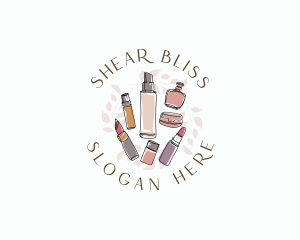 Cosmetics Makeup Salon Logo