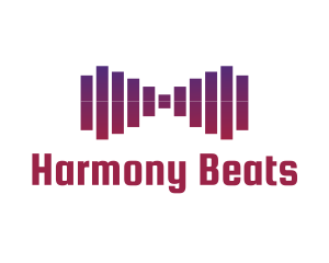 Music Beat Equalizer logo design