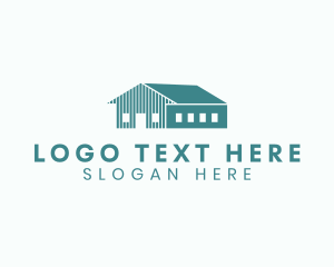 Stockroom - Storage House Facility logo design