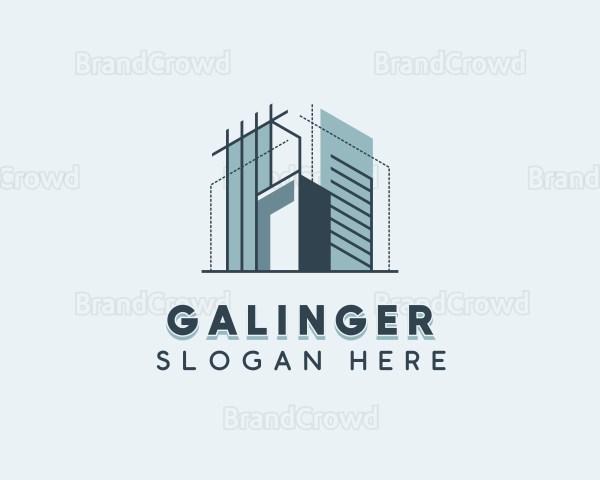 Building Architectural Property Logo