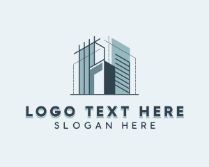 Structure - Building Architectural Property logo design