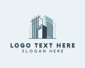 Building Architectural Property Logo